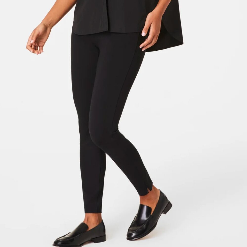 SPANX Super Smooth zip leggings Size XL Tall